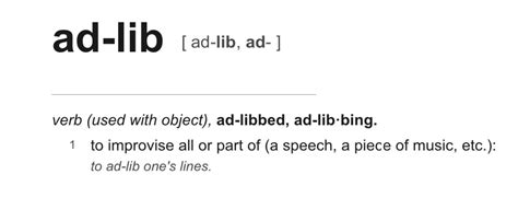 adlib in tagalog words|AD LIB .
